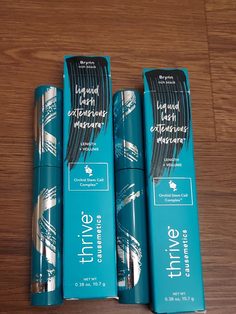 Thrive Causemetics Liquid Lash Extensions Mascara Rich Black Set 2 NEW IN BOX - Picture 2 of 6